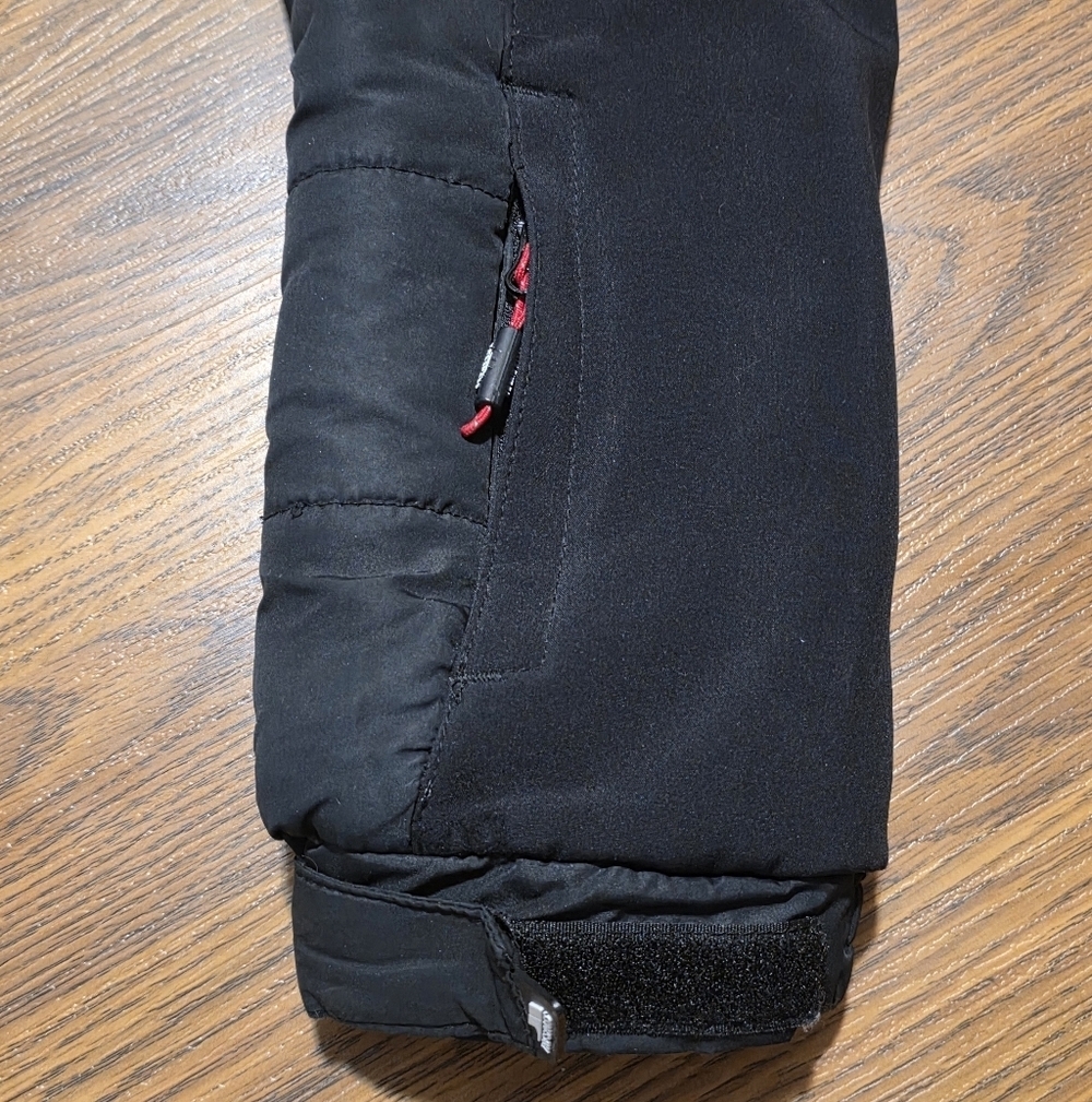 Trespass Coldheat TP50 Padded Winter Ski Jacket Mens Large Black Soft Shell E12 - Picture 3 of 13